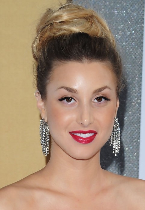 Whitney Port Updo: Classic Bun