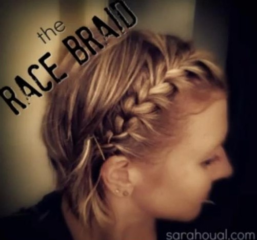 15 Braided Bangs Tutorial: Short Hairstyles for Braid Bangs