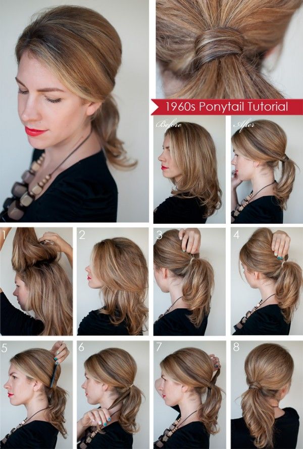 1960s Ponytail