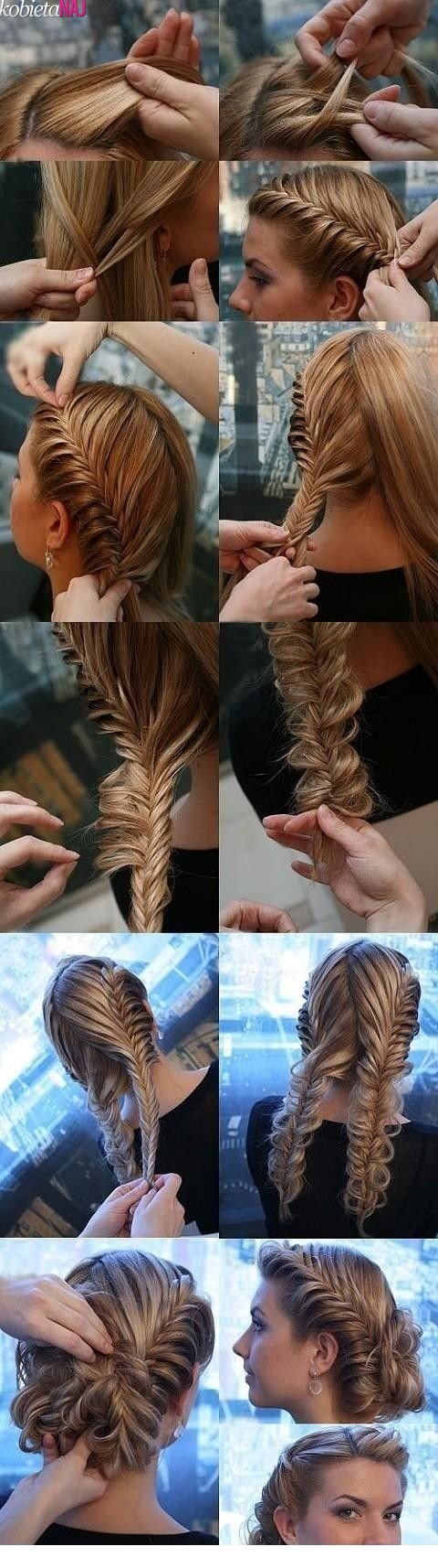 Adorable Hairstyle Tutorials: Gorgeous Fishtail Braids