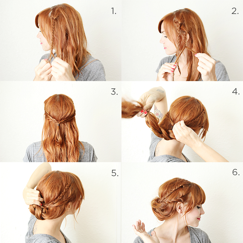 Adorable Hairstyle Tutorials: Romantic Look