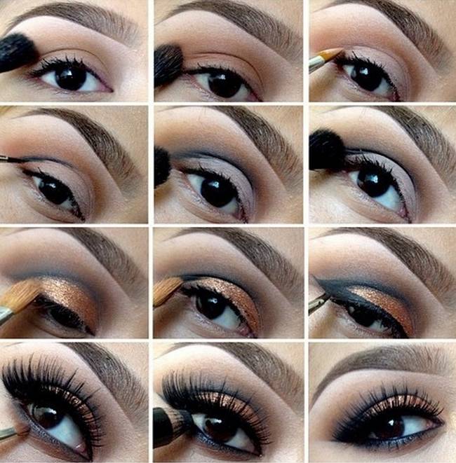 Smoky Eyes Makeup Tutorials: Smoky Ground