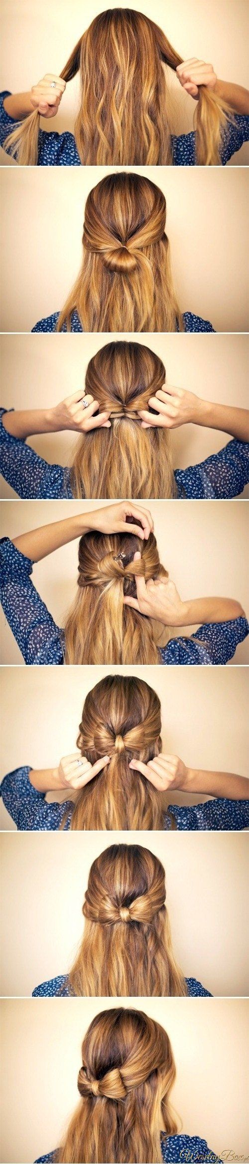 Back Bow Hair