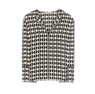 Etro Printed Silk Blouse, polka dot