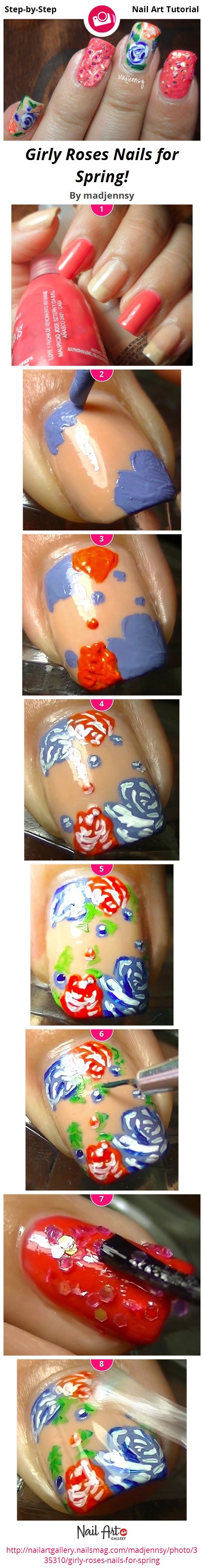 Floral Nails