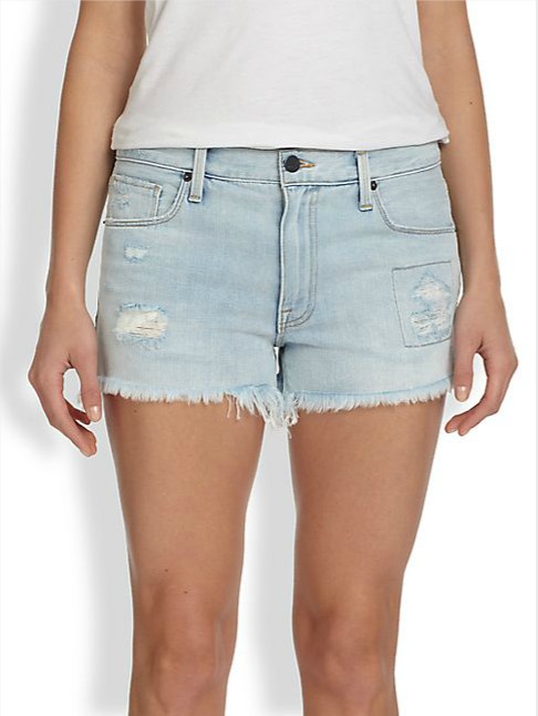 Genetic Denim Stevie Distressed Denim Shorts