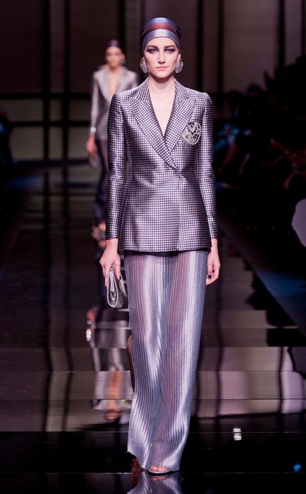 A Collection of Giorgio Armani + Atelier Versace + Valentino Haute