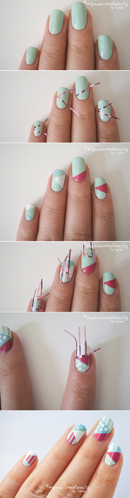 Graphic Nail Art