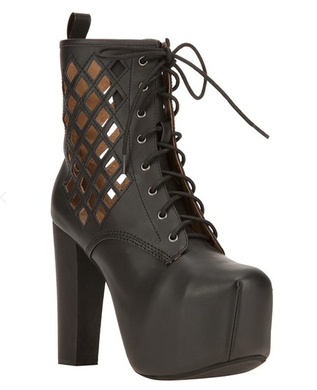 JEFFREY CAMPBELL 'Spade' boot, black