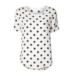 Jason Wu Polka-dot jacquard silk-blend chiffon blouse, white