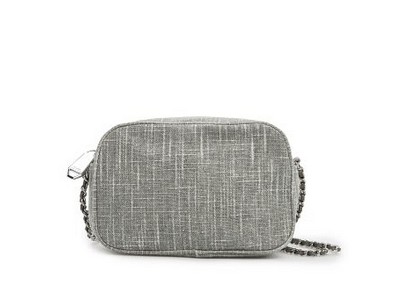 MANGO LUREX Boucle Chain-link Strap Flap Bag for a Party-ready Look