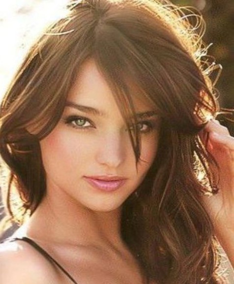 Miranda Kerr Hairstyles: Messy Look