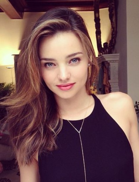 Miranda Kerr Hairstyles: Ombre Hair