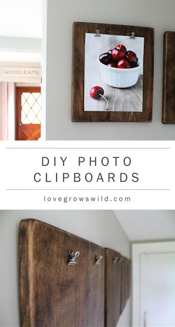 Photo Clipboards