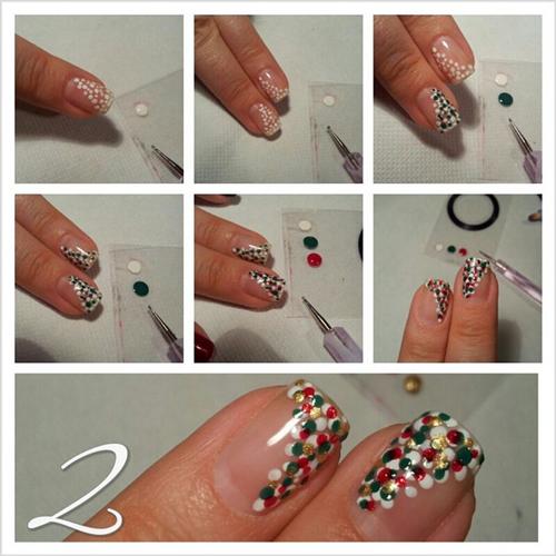 Polka Nail Art