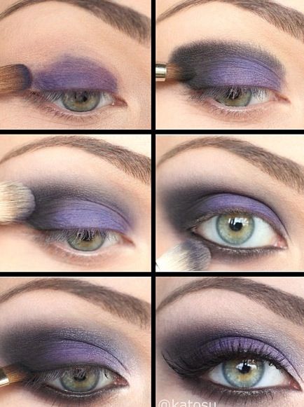 Purple Eye Makeup Looks