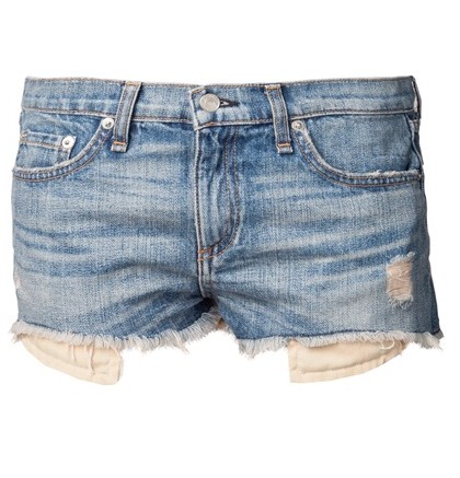 RAG & BONE 'Mila' distressed shorts