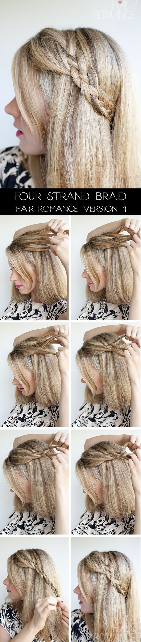 15 Stylish Half up Half down Tutorials - Pretty Designs