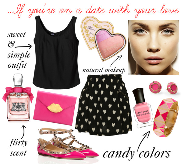 Romantic Outfits Combinations for Valentine's Day