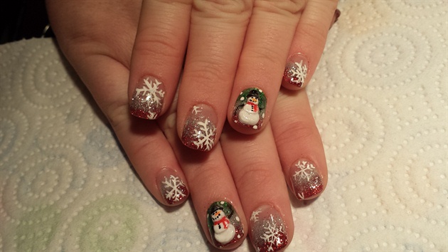 17 Snowflake Nail Tutorials - Pretty Designs