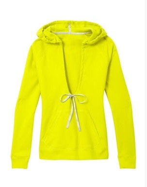 Sporty Fashion Trend, bright yellow sporty sweater