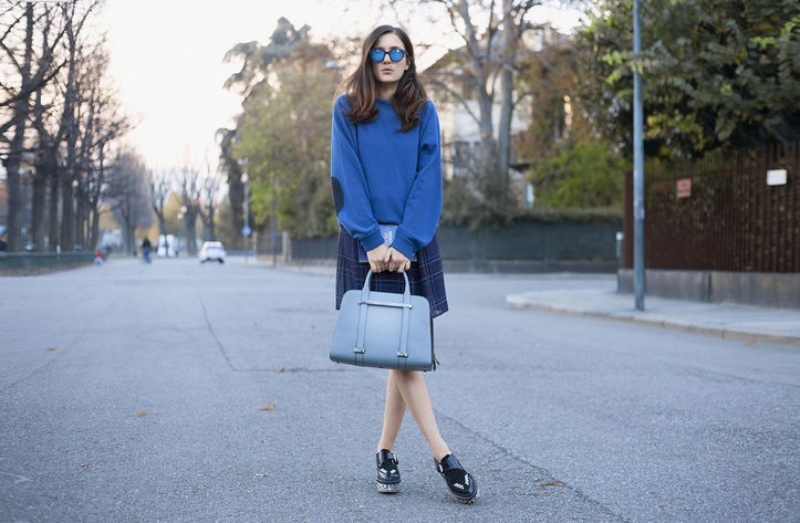 Spring 2014 Fashion Trends: Fresh Stylish Color Combination of Navy, Periwinkle, and Royal Blue