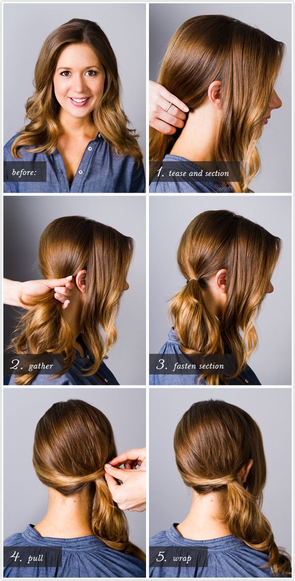 Vintage Side Ponytail