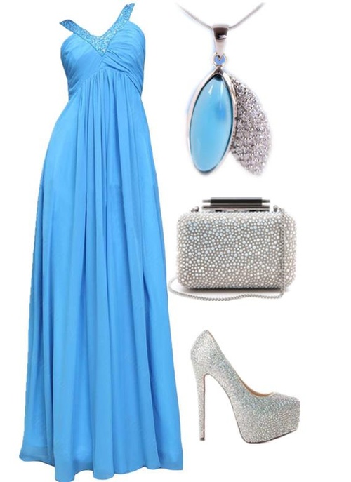 15 Polyvore Combinations for Graceful Ladies: Peaceful Elegance