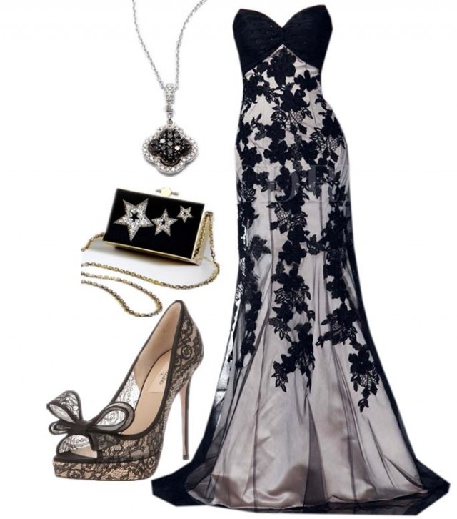 15 Polyvore Combinations for Graceful Ladies: Noble Lady