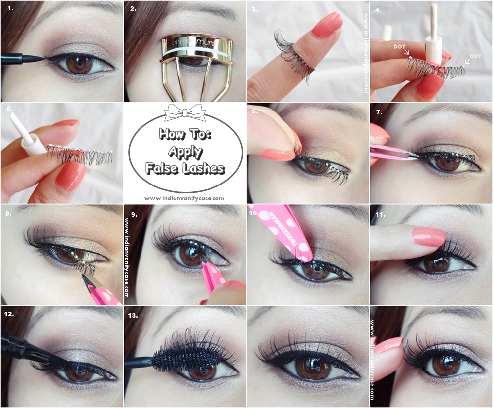 3 Steps to Wear False Lashes Perfectly