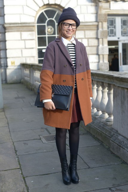 Cool Layered Outfit Idea Outside the London Streets