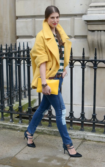 Cool Layered Outfit Idea Outside the London Streets