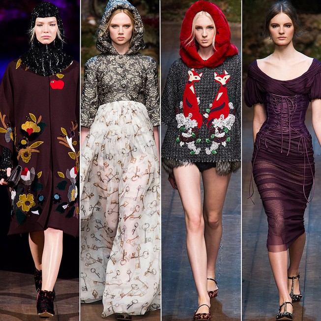 A Simple Collection of Dolce & Gabbana Fall 2014