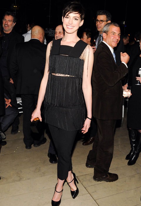 Anne Hathaway in Calvin Klein - Best-Dressed Celebrities of the Week