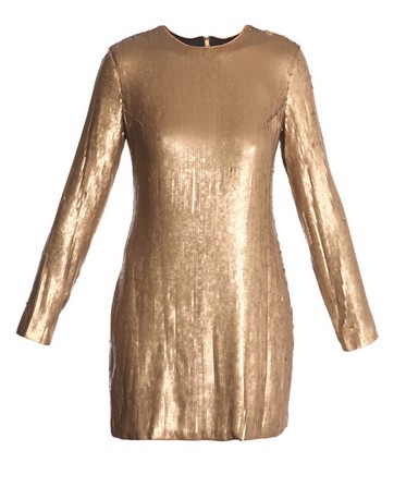 DIANA VON Sequined Mini-dress