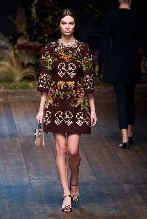 A Simple Collection of Dolce & Gabbana Fall 2014 - Pretty Designs