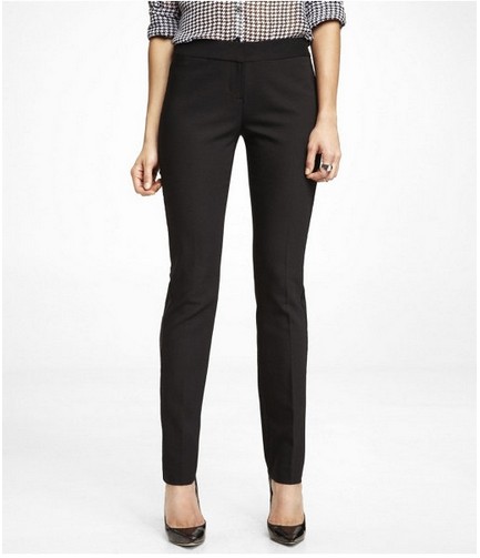 EXPRESS SLIM LEG COLUMNIST TUXEDO PANTS