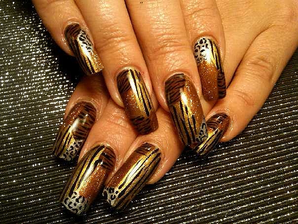 Gold Nails