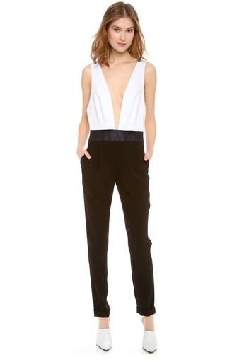 Jenni Kayne Tuxedo Jumpsuit