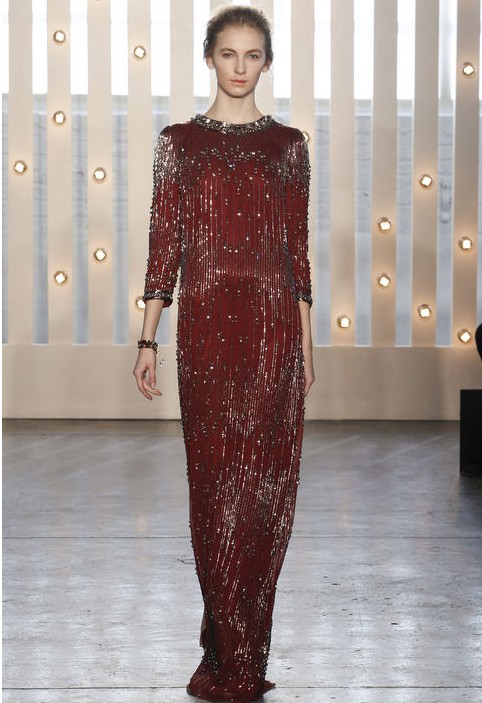 Jenny Packham's fall 2014 collection