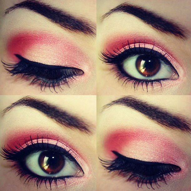 Lovely Pink Eye Makeup Ideas