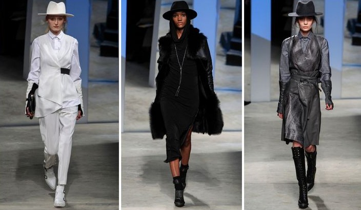 Kenneth Cole Collection: Exaggerated Fedora - New It Hat for Fall 2014 Fashion Trends