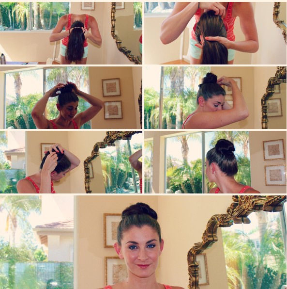 Oh-So-Simple Bun Hairstyles Tutorials: Sleek Hair Knot