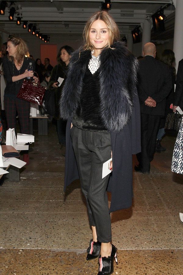 Olivia Palermo at Peter Som