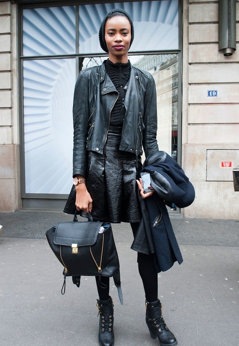 PFW Model Street Style