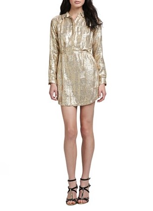 Paul & Joe Sister Sequined Shirtdress