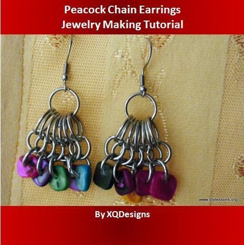 Peacock Earrings