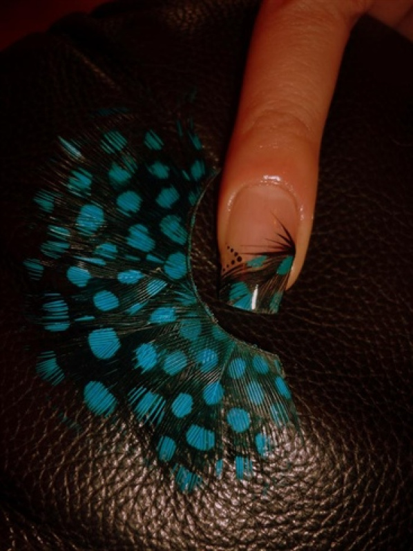 Peacock Nails