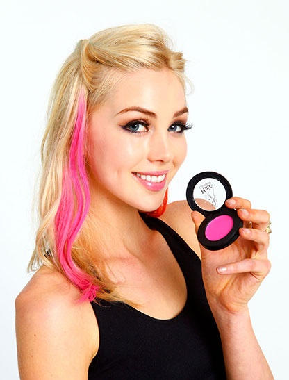 Pink Hair Chalk