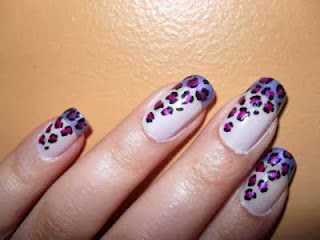 Purple and White Polish